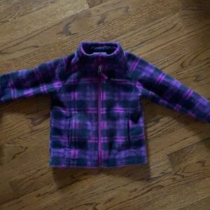 Little girls Columbia fleece jacket